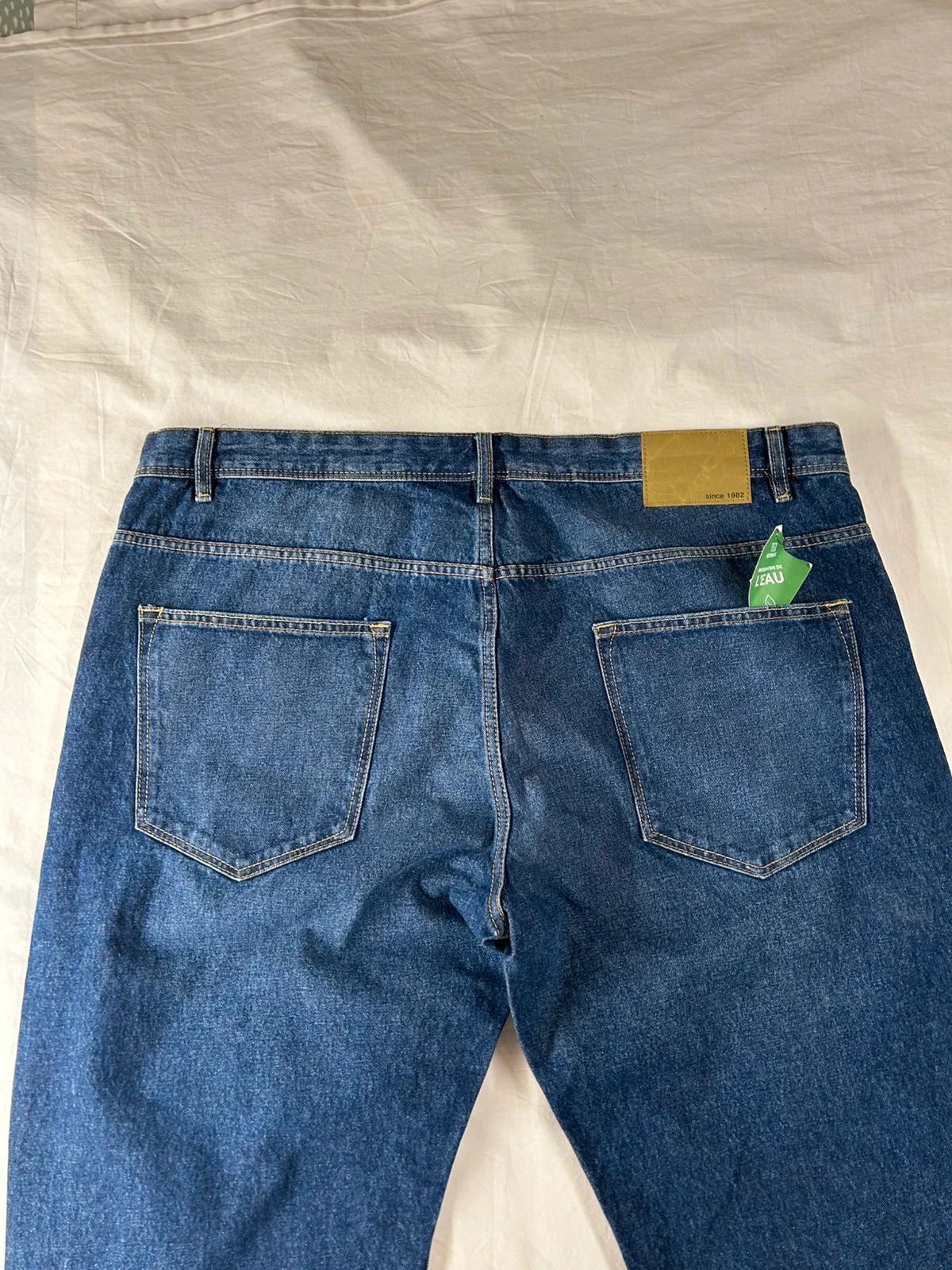 Navy blue tex straight jeans size 54 – photo 16